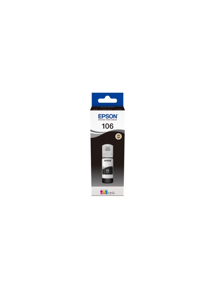 Cartucho tinta epson c13t00r140 106 ecotank foto negro ink et - 7700 - et - 7750 Cartucho tinta epson c13t00r140 106 ecotank foto negro ink et - 7700 - et - 7750