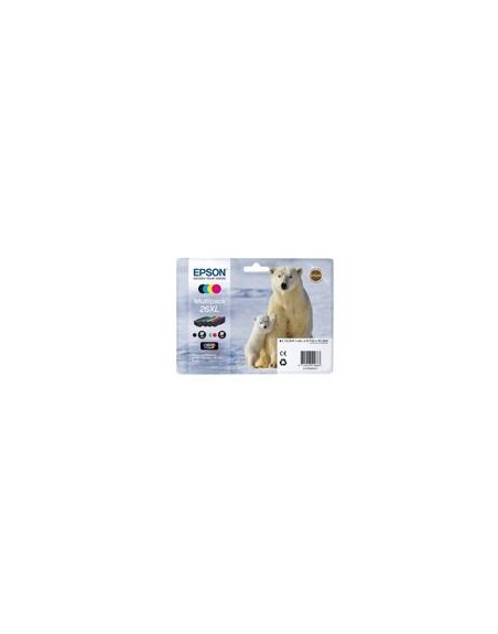 Multipack epson t263640 26xlxp - 510 - 520 - 600 - 605 - 610 - oso polar