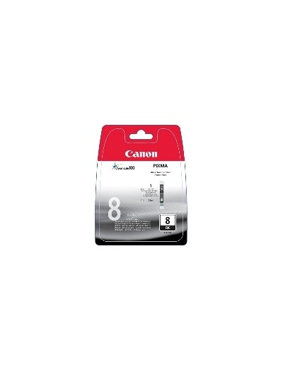 Cartucho tinta canon negro cli8bk 13ml pixma 4200 - 5200 mp500 - 800 blister
