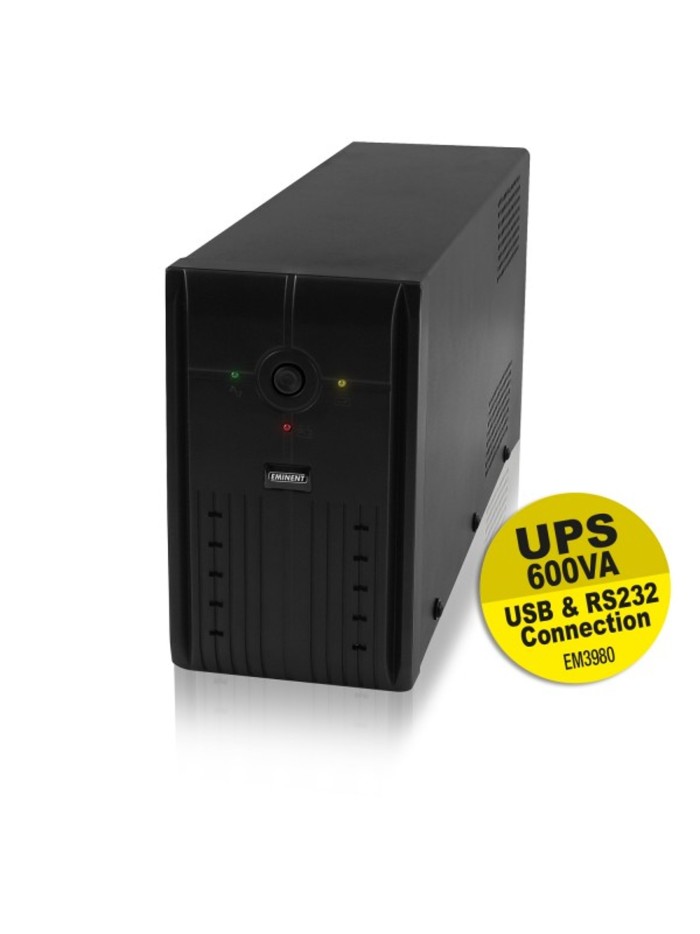 Sai eminent ups 600va - 360w - rs232 + usb Sai eminent ups 600va - 360w - rs232 + usb
