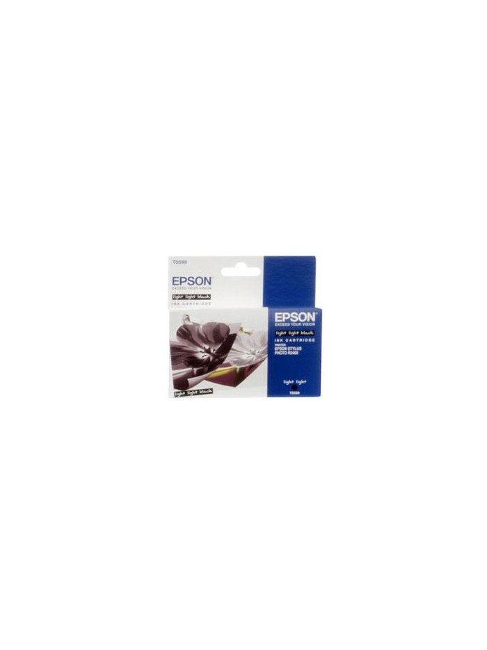 Cartucho tinta epson t059940 r2400 negro claro pigmentado Cartucho tinta epson t059940 r2400 negro claro pigmentado