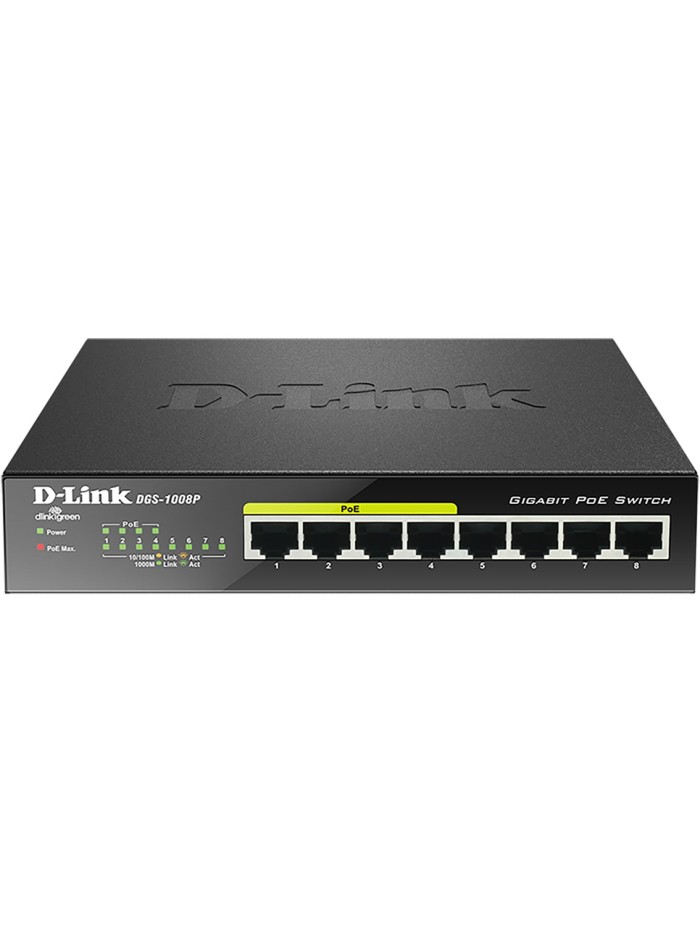 Switch 8 puertos gigabit poe d - link Switch 8 puertos gigabit poe d - link