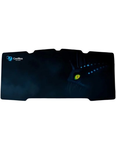 Alfombrilla deep gaming deep surf l gaming para mouse raton y teclado 850 x 300 x 4 mm.