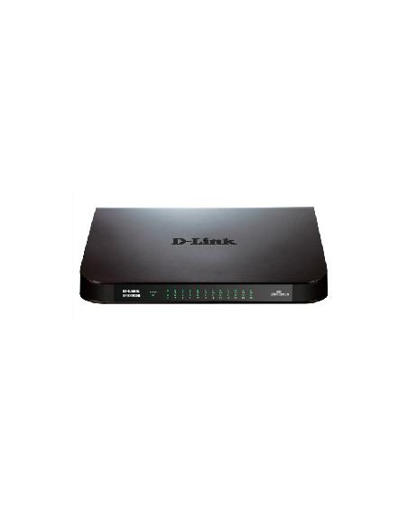 Switch 24 puertos 10 - 100 - 1000 go - sw - 24g d - link