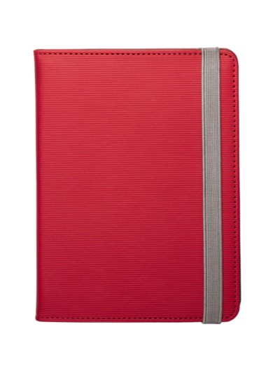 Funda universal silver ht para ebook wave 6 pulgadas roja