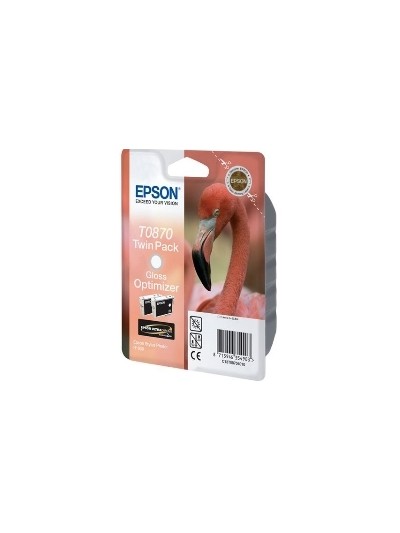 Cartucho tinta epson t0870 optimizador de brillo stylus photo 1900 - flamenco