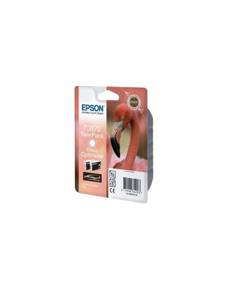 Cartucho tinta epson t0870 optimizador de brillo stylus photo 1900 - flamenco