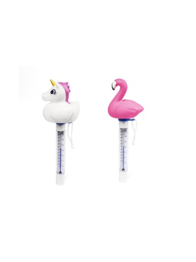 Bestway 58595 - termometro flotador para piscina unicornio - flamenco blanco 1 planschbecken