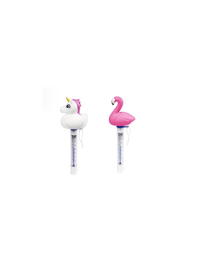 Bestway 58595 - termometro flotador para piscina unicornio - flamenco blanco 1 planschbecken Bestway 58595 - termometro flotador para piscina unicornio - flamenco blanco 1 planschbecken