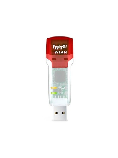 Adaptador usb wifi fritz!wlan wireless lan usb stick ac 860