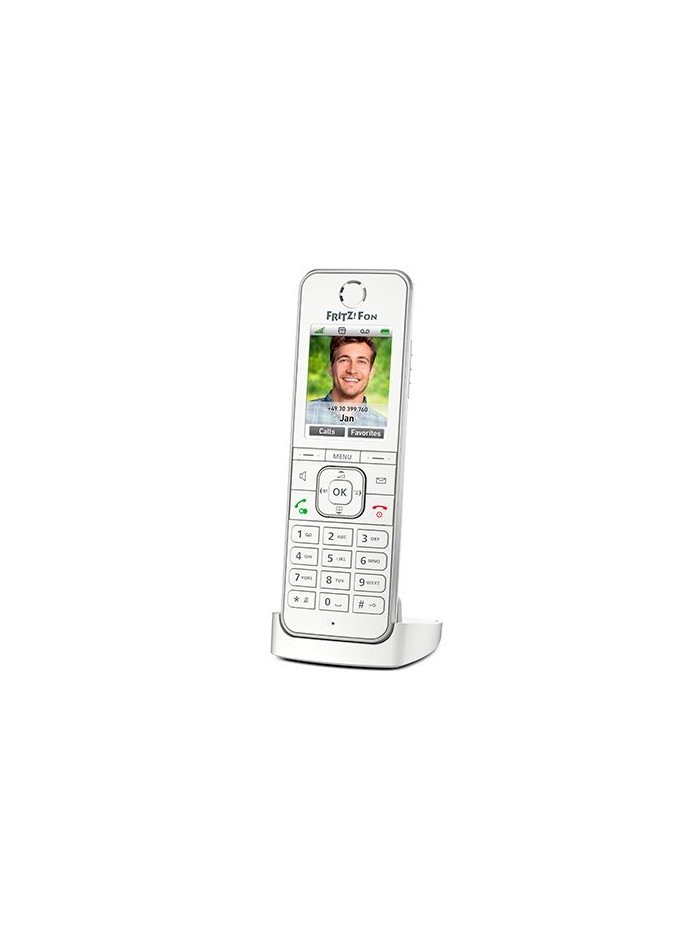 Telefono inalambrico dect digital fritz! c6 blanco - pantalla color - manos libres Telefono inalambrico dect digital fritz! c6 blanco - pantalla color - manos libres