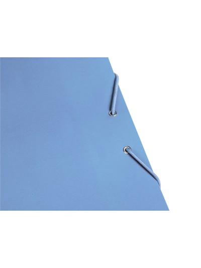 Carpeta liderpapel gomas folio 3 solapas carton plastificado colores pasteles surtidos