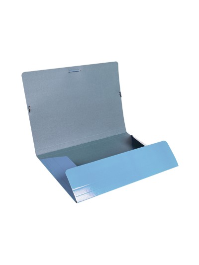 Carpeta liderpapel gomas folio 3 solapas carton plastificado colores pasteles surtidos