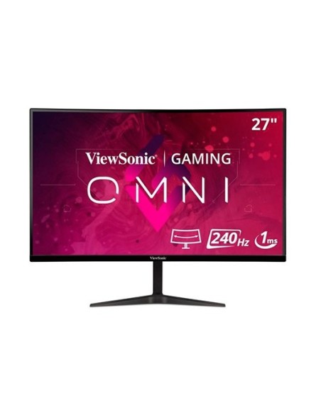 Monitor led gaming 27 pulgadas viewsonic vx2719 - pc - mhd va - fhd - 2 x hdmi - dp - 240hz - 1ms - a - sync - vesa