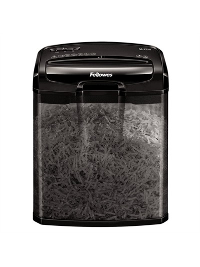 Destructora de papel fellowes m - 7cm corte en particula 4x35mm - 13 litros