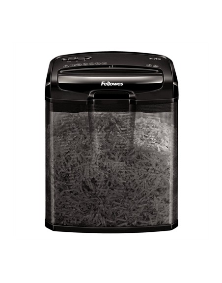 Destructora de papel fellowes m - 7cm corte en particula 4x35mm - 13 litros