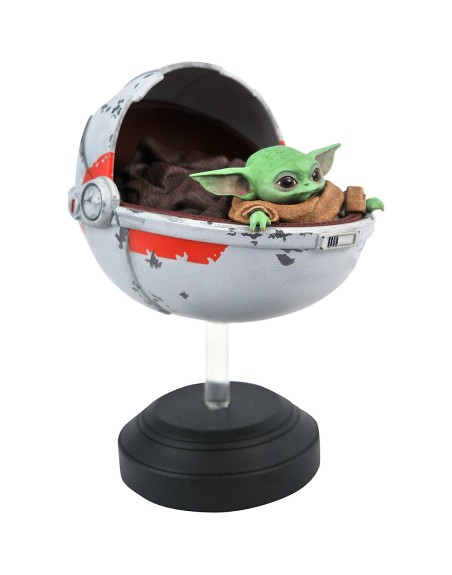 Figura diamond select toys star wars the mandalorian the child grogu cochecito flotante 1 - 6 escala re - run resina
