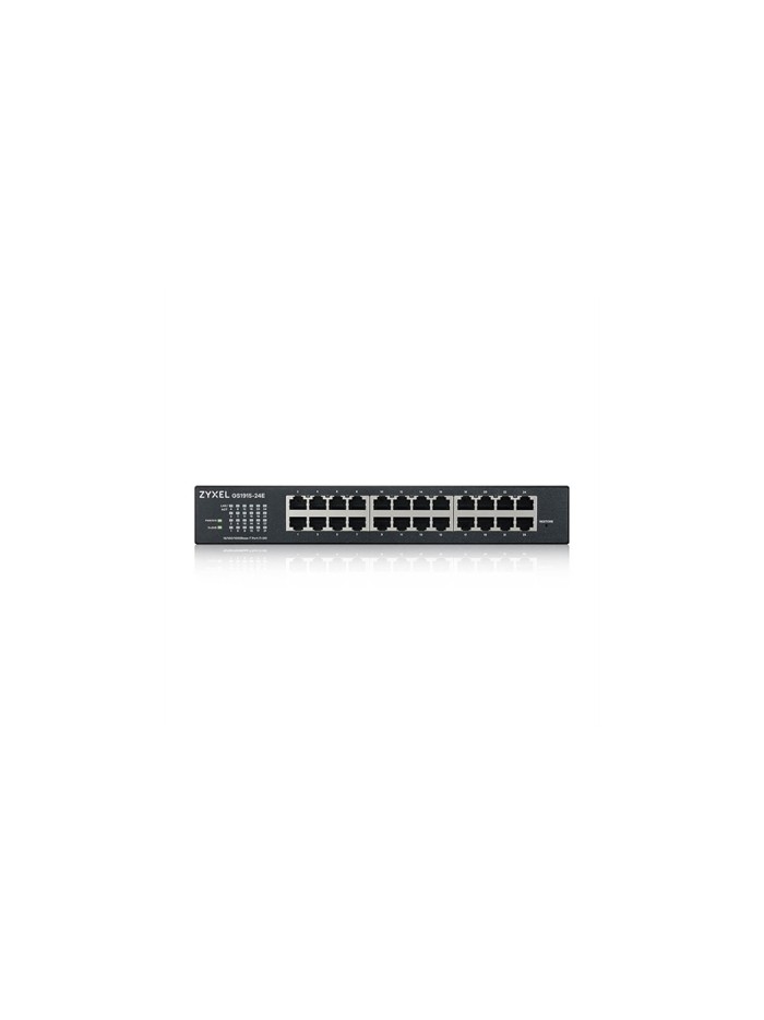 Switch 24 puertos zyxel gs1915 - 24e - eu0101f 100 - 1000 gigabit ethernet Switch 24 puertos zyxel gs1915 - 24e - eu0101f 100 - 1000 gigabit ethernet