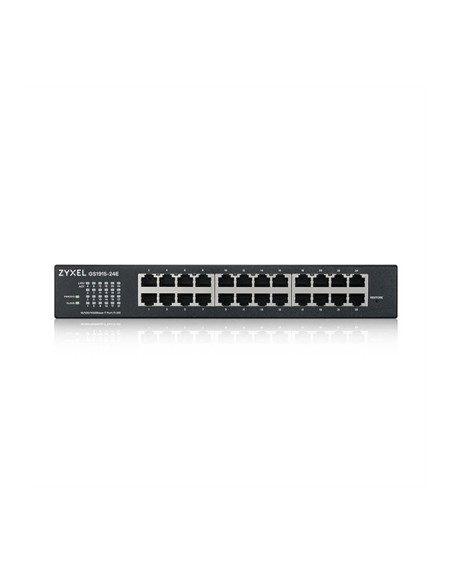 Switch 24 puertos zyxel gs1915 - 24e - eu0101f 100 - 1000 gigabit ethernet