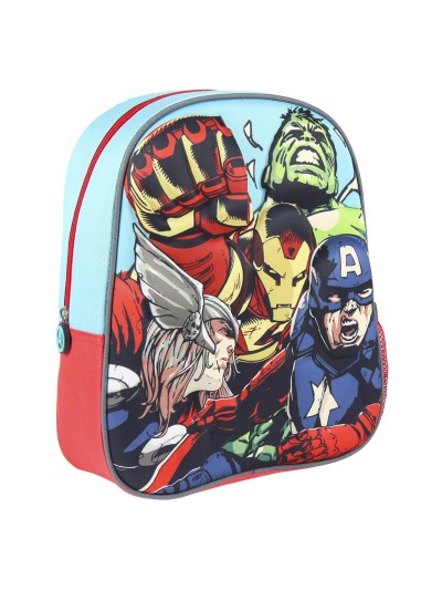 Mochila infantil 3d avengers