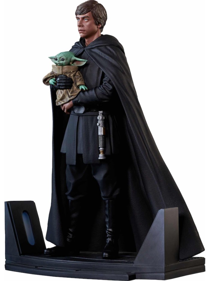 Figura diamond select toys star wars the mandalorian premier collection luke skywalker & grogu 1 - 7 Figura diamond select toys star wars the mandalorian premier collection luke skywalker & grogu 1 - 7