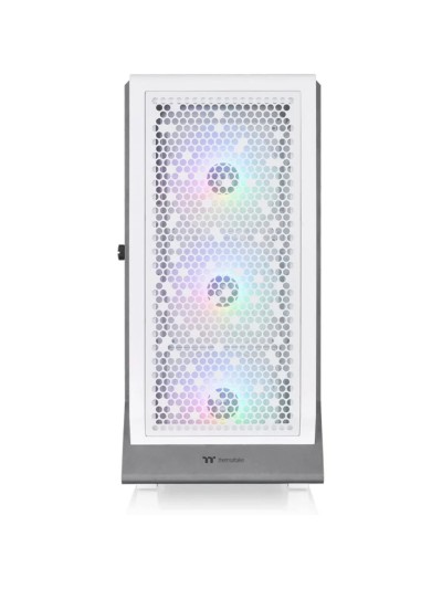 Caja ordenador gaming thermaltake ceres 500 tg blanco atx 2 x usb 3.0 1 x usb tipo c 4 x 140mm argb