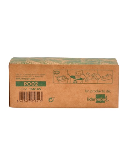 Portarrollo sobremesa liderpapel ecouse 100% plastico reciclado para cinta de 33 mt color verde