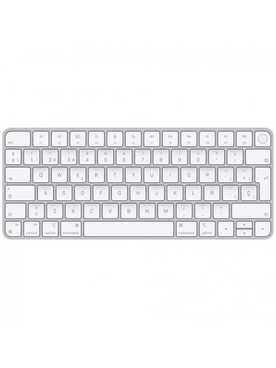 Teclado apple magic keyboard touch id original de apple - para mac - español