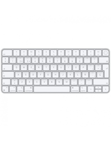 Teclado apple magic keyboard touch id original de apple - para mac - español