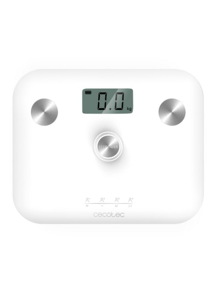 Bascula de baño cecotec ecopower 10100 full healthy white Bascula de baño cecotec ecopower 10100 full healthy white