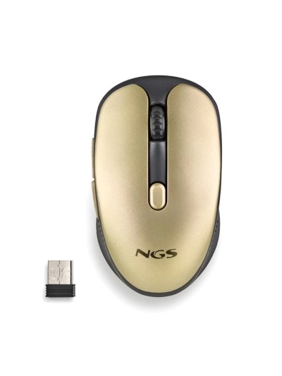 Raton inalambrico ngs evo rust gold 1600dpi
