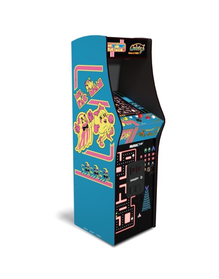Maquina arcade arcade1up ms. pac - man vs galaga class of 81 deluxe