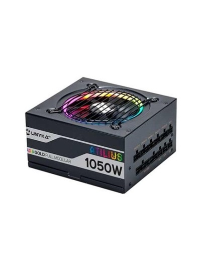 Fuente de alimentacion unykach atilius gaming atx 1050w