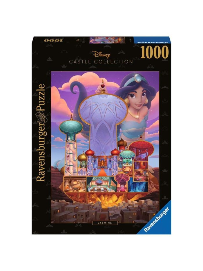 Puzzle ravensburger disney castles - jasmine 1000 piezas Puzzle ravensburger disney castles - jasmine 1000 piezas
