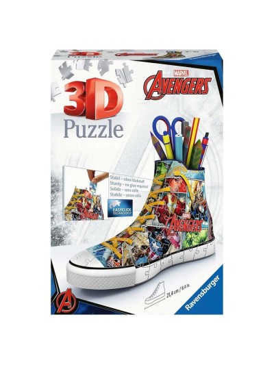 Puzzle 3d ravensburger sneaker - avengers