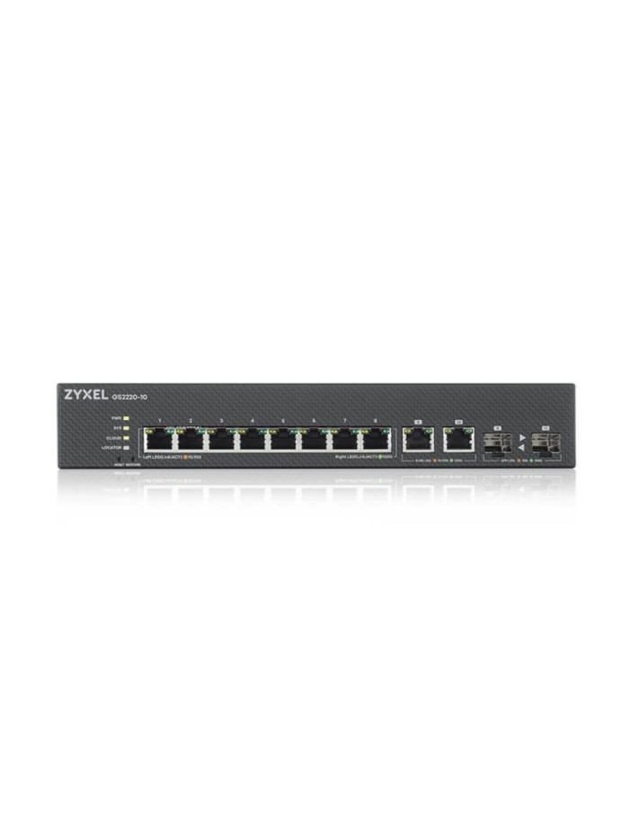 Switch zyxel gs2220 - 10 - eu0101f 10 puertos Switch zyxel gs2220 - 10 - eu0101f 10 puertos