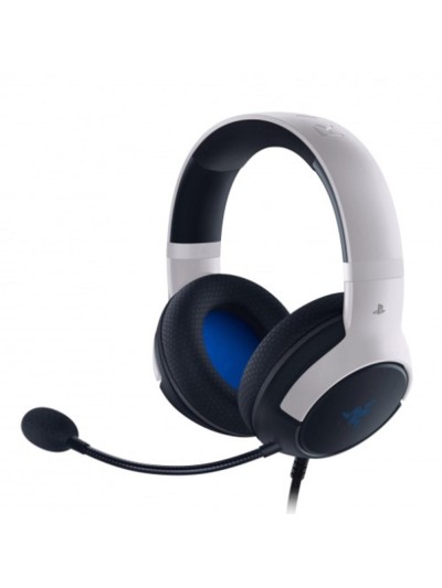 Auriculares gaming razer kaira x playstation licence jack 3.5mm blanco