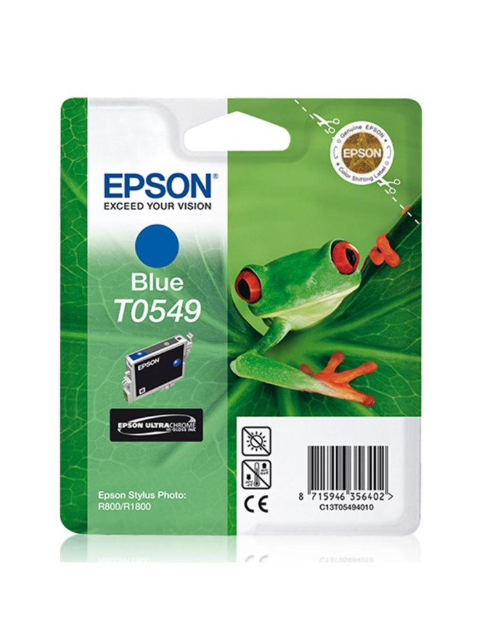 Cartucho tinta epson stylus photo r - 800 - 1800 azul Cartucho tinta epson stylus photo r - 800 - 1800 azul