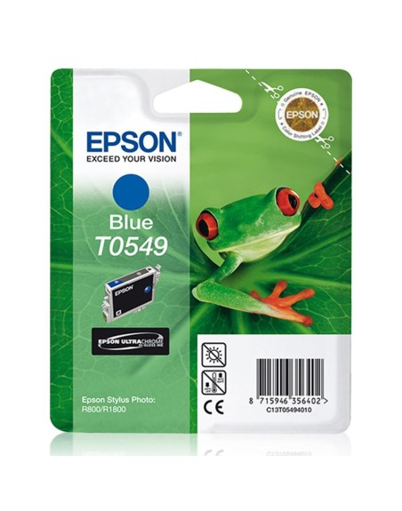 Cartucho tinta epson stylus photo r - 800 - 1800 azul