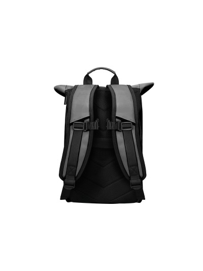 Cartera antartik mochila waterproof enrollable diseño casual color gris 480x130x280 mm