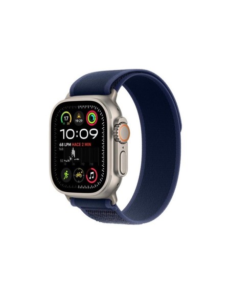 Smartwatch apple watch ultra 2 gps + cell 49mm natural titanium case blue trail loop m - l