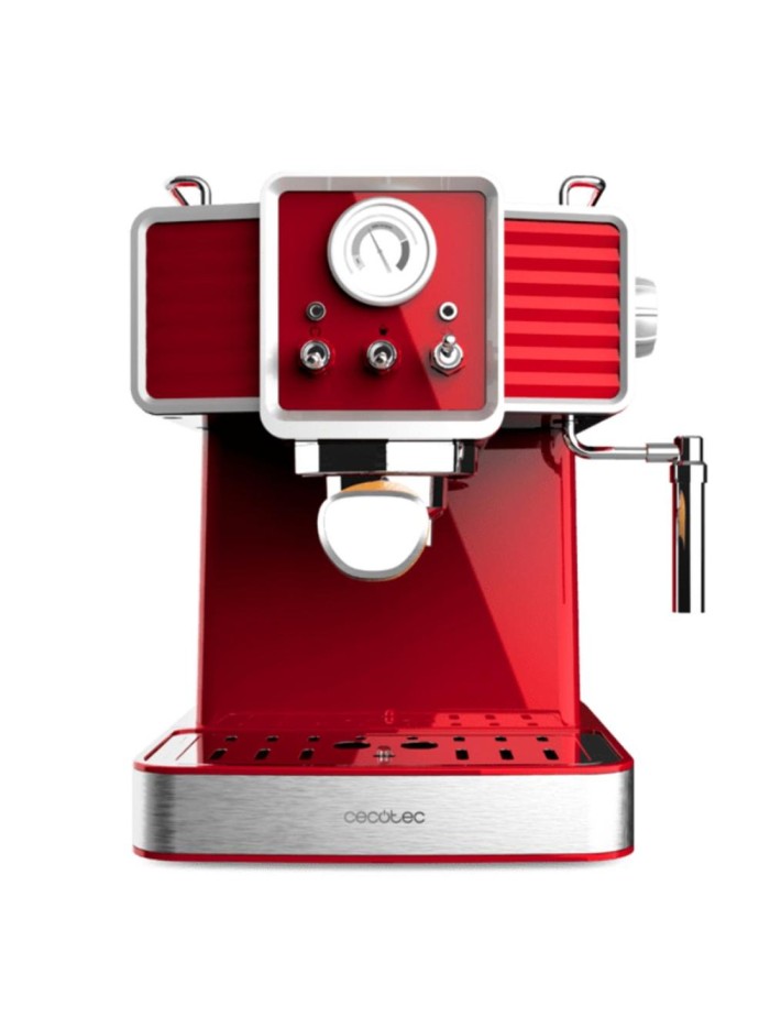 Cafetera cecotec power espresso 20 tradizionale light red 1350w 1.5l Cafetera cecotec power espresso 20 tradizionale light red 1350w 1.5l
