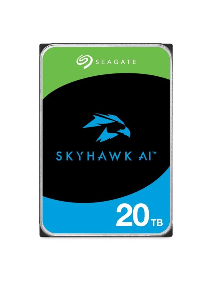 Disco duro interno hdd seagate skyhawk ai st20000ve003 20tb 3.5 pulgadas 512mb sata 6gb - s Disco duro interno hdd seagate skyhawk ai st20000ve003 20tb 3.5 pulgadas 512mb sata 6gb - s