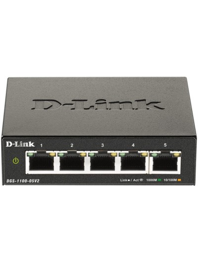 Switch d - link 5 puertos gestionable easysmart