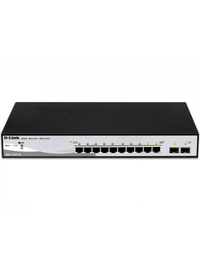 Switch d - link 10 puertos gestionable 8 gigabit ethernet 10 - 100 - 100 2 sfp layer2 smartiii Switch d - link 10 puertos gestionable 8 gigabit ethernet 10 - 100 - 100 2 sfp layer2 smartiii