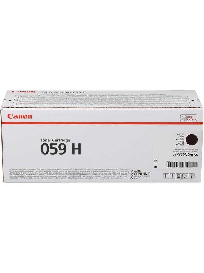 Toner canon 059h negro 15500 paginas Toner canon 059h negro 15500 paginas