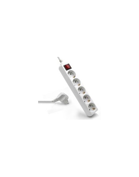 Regleta ewent 5 tomas shucko 16a interruptor