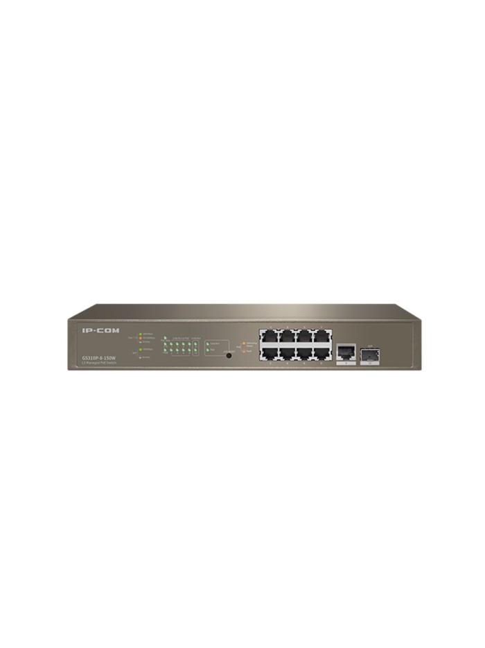 Switch ip - com g5310p - 8 - 150w 8 puertos poe gestionable Switch ip - com g5310p - 8 - 150w 8 puertos poe gestionable