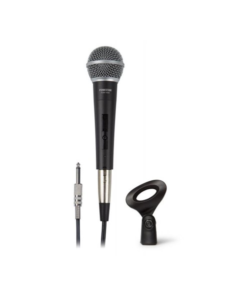 Microfono dinamico fonestar fdm - 1036 de mano xlr