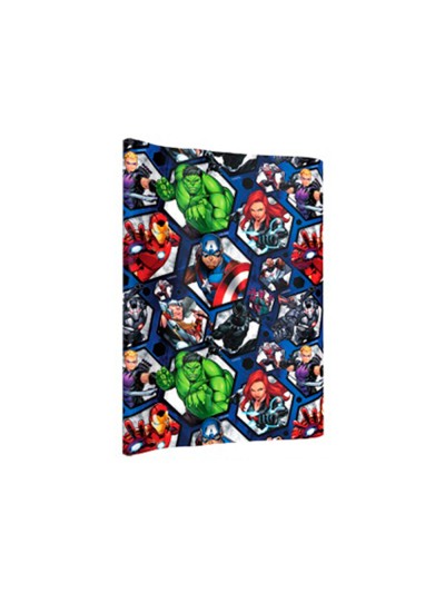 Papel de regalo basika marvel rollo ancho 70 cm longitud 2 mt diseños surtidos